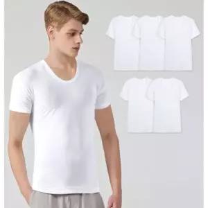 [NS홈쇼핑]트라이 남성 순면 반팔런닝 5매[35765900]