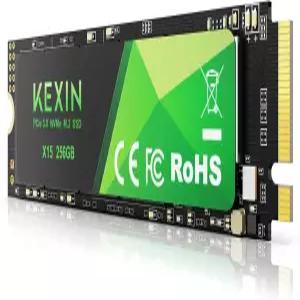 KEXIN SSD M.2 NVMe 내부 256GB 2280 PCIe Gen 3.0 최대 2800MB/s 읽기 2300MB/s 쓰기 노트북 PC 게이밍