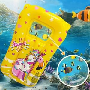 호환 원플렉스 풍선 수영장 튜브 원형 물놀이 링 물 해먹 풀 에어 매트 차박 - 물침대