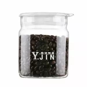 [하프클럽/브이와이]용기 커피보관통 원두보관통 커피유리병 400ml