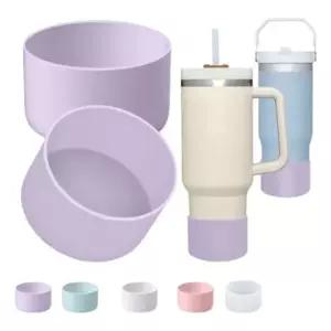 텀블러 실리콘 컵받침 1+1 커버 홀더 스크래치방지 wfA3+3dwE