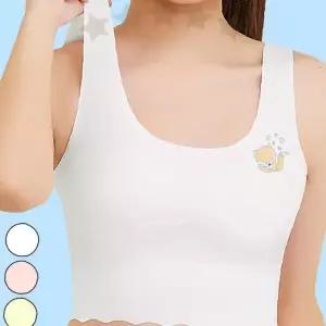 여아 중학생 청소년 학생 런닝 스타일 브라렛 편안한 착용감 일상 속옷 이너웨어