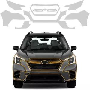 2022-2024 스바루 포레스터 850만 TPU PPF 클리어 카 프리컷 페인트 보호 필름 HD 스크래치 외장