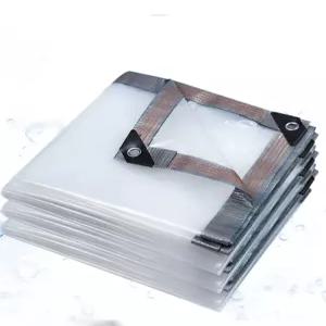 투명 방수포 우레탄창 풀 비닐 야외 방풍 천막 자동차