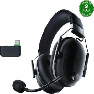 블랙샤크 V2 프로 무선 Xbox 게임 헤드셋 50mm 드라이버 - 슈퍼 와이드밴드 마이크 소음 차단 이어컵 PS5