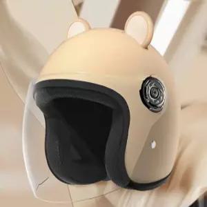 귀여운 고양이 헬멧 자전거 오토바이 스쿠터 여성 A타입