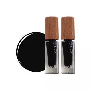 0 미크릿 냄새없는 비건 네일 6g, 시크블랙, 2개