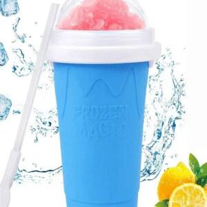 슬러시만드는컵 텀블러 메이커 간식 스무디 슬러시