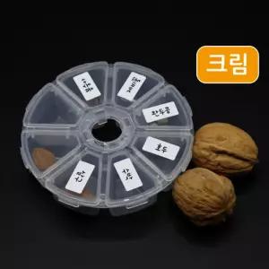 6종 관찰 씨앗 제비꽃/살구/수박/호두/봉숭아/완두콩