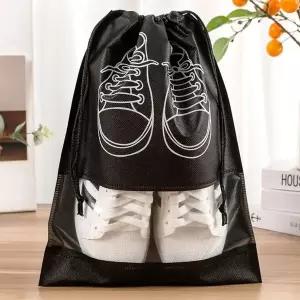 캠핑슈즈백 다용도 캠핑 넉넉한사이즈 투명윈도우 운동화복주머니