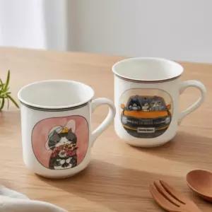 팝아트 디자인 머그컵 360ml 도자기 컵 주방 용품 예쁜 커피잔 홈카페 소품 인테리어 머그 선물용 컵