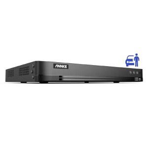 ANKE 32CH H.265+ 3K 라이트 AI 디지털 비디오 레코더, 사람/차량 감지 기능, 가정/비즈니스 감시 카메라 시스템용 5-in-1 CCTV DVR, 24/7 녹화, P2P 기술, 하드 드라이브 없음