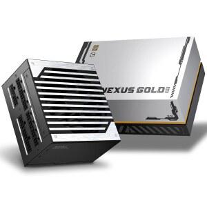 골든 필드 넥서스 골드 750W 컴퓨터 전원 공급 장치 | 완전 모듈식 ATX 3.1 PCIe 5.1 80 플러스 600W 12V-2x6 케이블 JP 커패시터 ECO 모드 RTX 5070 RX 7900 GRE용 750와트 게이밍 PC PSU