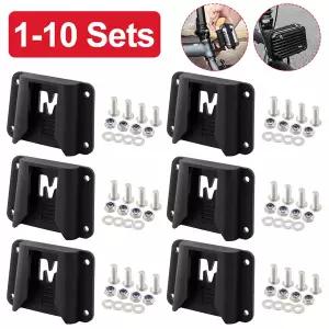 접이식 자전거 돼지 코 가방 어댑터 브롬톤 자전거 플라스틱 전면 캐리어 블록 어댑터 나사 포함 방수 액세