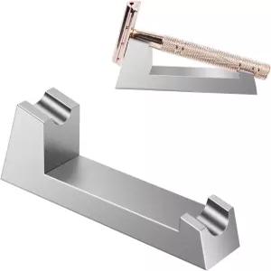 케이보베즈크 알루미늄 합금 면도기 스탠드 욕실 조리대용 안전 남성 면도 골드 헨슨 AL13 AL13-M 및