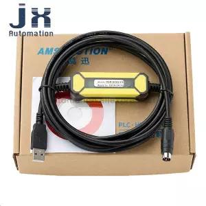 PLC 프로그래밍 케이블 FX1N/2N/1S/3U 시리즈 데이터 다운로드 라인 USB-SC09-FX