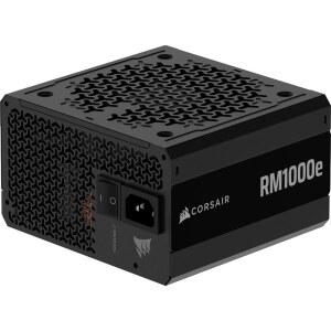 CORSAIR RM1000e ATX 3.1 PCIe 5.1 준비 완료 1000W 전원 공급 장치 u2013 12V-2x6 케이블 포함, 사이베네틱스 골드 효율, 105 C 등급 커패시터, 모던 스탠바이 모드 블랙