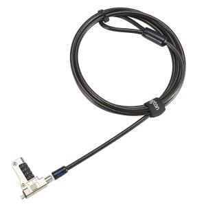 쐐기형 슬롯 델 노트북을 위한 켄싱턴 슬림 N17 2.0 조합 노트북 잠금 장치(K65094WW)