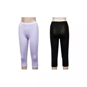 핏감 좋은 여성 냉감 8부 레깅스 tXb2+8OrU