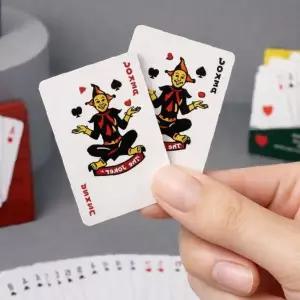 휴대용 소형 카드게임 포커놀이 실내오락 선물용 미니사이즈 파티용품 여행용 휴대간편