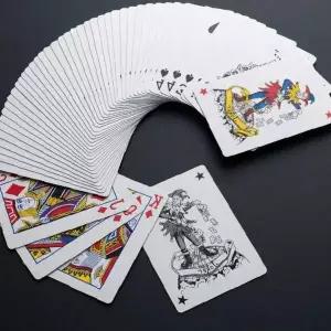 표준형 카드놀이 포커게임 홀덤용 실내오락 파티용품 2색구성 코팅처리 내구성강화