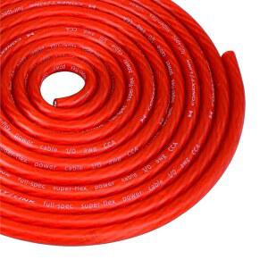 Conext Link 15피트 프로스트 레드 1/0 게이지 앰프 전원 접지선 0 GA 배터리 케이블