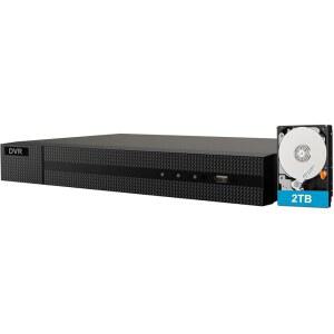 Anpviz 16CH 3K 라이트 하이브리드 5-in-1(TVI / AHD CVI CVBS IPC) 아날로그 CCTV DVR, 모션 감지, H.265 이상 16채널 감시 DVR(2TB 하드 드라이브, 간편한 원격 액세스)