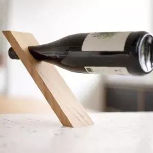 와인보틀 진열대 원목소재 경사형 거치 인테리어 홈바 테이블 장식용