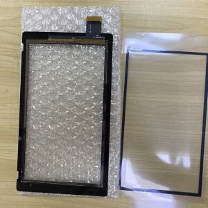 호환 세트 NS Lcd 터치 스크린 액정 + Nintend Switch V1 V2 콘솔용 방진 양면 접착 스티커