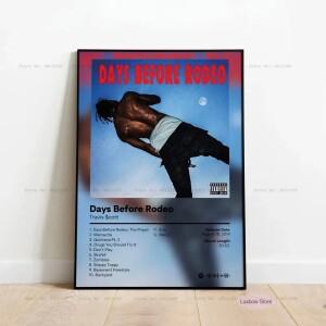 호환 트래비스 스콧 잭보이 로데오 천문세계 힙합 음악 앨범 포스터 인쇄 캔버스 페인팅 아트 벽 그림 거실