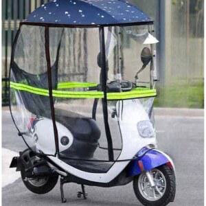 전동스쿠터 바람막이 레인커버 윈도우/호밀술/백미러 커버 1 덮개 오토바이 베이직