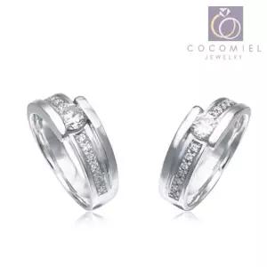 시일 CR-17 은반지 커플링 커플링반지 도금반지 실버 MrF8+6KqD