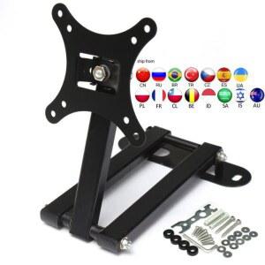 다리 거치대 LCD 마운트 모듈 틸트 위성 스크린 접이식 12T 공급 금속