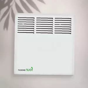 슬림형 컨벡션 전기방열기 1000W 온도조절 벽걸이 원룸 사무실 겨울 난방