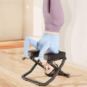 물구나무 서기 운동기구 다리 요가체어 전신스트레칭 원목 허리 전동