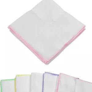 영화 순면 가제 손수건 민무늬 10매 1세트 엄마수건 CaM4+1VBm