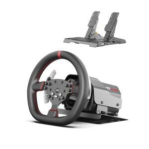 PC, PS4, Xbox u2013 3.2Nm 포스 피드백, 서보 모터, 패들 시프터 4대, 구동 시뮬레이터 및 레이싱 게임용 홀 페달 심 휠용 PXN V10 울트라 다이렉트 드라이브 게이밍 스티어링