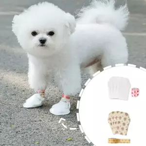 강아지신발 일회용 20매 외출 애견양말 산책용품 ZMA4+3iPN