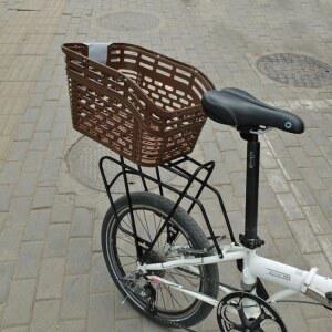 자전거 자전거용품 수납트렁크 자전거뒷바구니 수레 바구니 수납함 후면 바스켓 장바구니