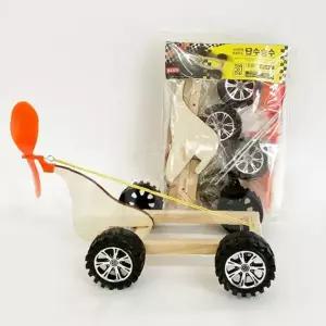 어린이 과학실험 고무동력 나무 자동차 조립 교구 학습완구 체험활동 수업재료