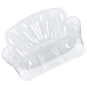 호환 두꺼운 야외 캠핑용 에어 소파 성인용 편안한 의자 PVC 투명 스툴