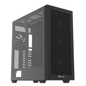 써멀테이크 AX500 TG 풀 타워; 4x140mm CT 팬 포함; SSI-EEB / SSI-CEB E-ATX; 420mm 라디에이터 지원; 460mm GPU 클리어런스; 최대 5배 3.5 또는 6배 2.5 히든 커넥터; CA-11D-00F1WN-00