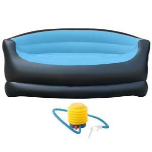 호환 트윈 사이즈 에어 소파 침대  펌프  실내 생활/텐트 캠핑/야외 활동용 라운지