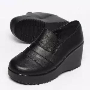 통굽슈즈 웨지힐 중년신발 캐주얼슈즈 키높이 cif7+4GuR