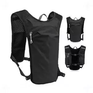 경량 조끼형 배낭 메쉬 통풍 구조 러닝 사이클 등산 야외 운동용 수납 가방