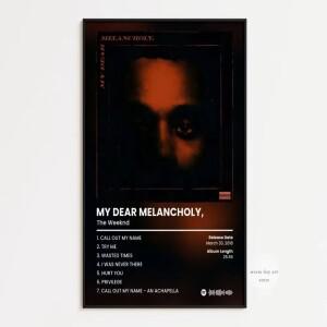 호환 음악앨범 스타 Eminem Drake Weeknd Starboy 포스터 힙합 캔버스 회화 아트 거실 홈 벽 장식 그림