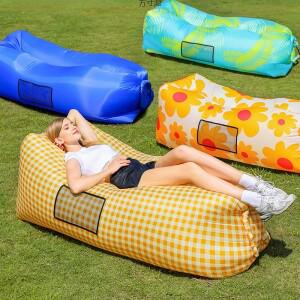 호환 야외용 휴대용 에어매트리스  싱글 리클라이너  캠핑용