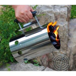 숯발화기 연탄 숯통 소루교체 착화통 난로 점화기 스틸 풍로 스테인레스 스테인리스 드럼