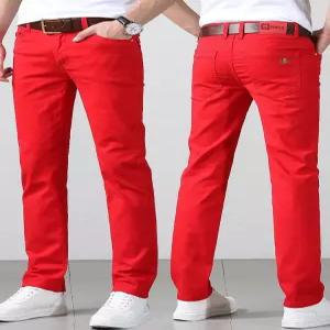 남성 레드 바지 의상 팬츠 정장 무대 트로트