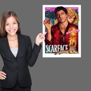 호환 클래식 갱스터 영화 스카 페이스 포스터 캔버스 인쇄 침실 대형 홈 장식 벽 아트 그림 사무실